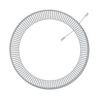 Зеркало Artceram Lord ACS018 17 00 рама керамическая с подсветкой черное
